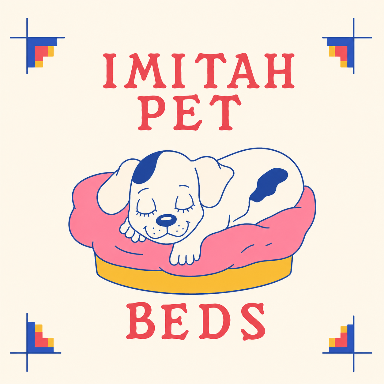 Imitah Pet Beds full logo